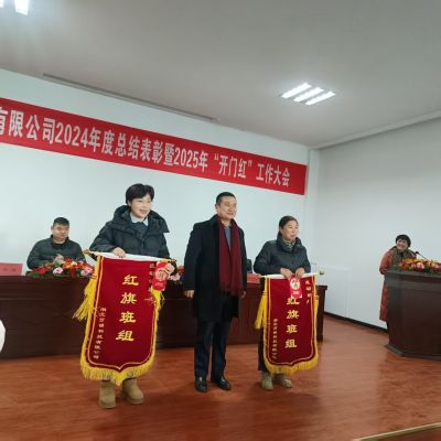 2024年度表彰暨2025年“開(kāi)門紅”大會(huì)召開(kāi)
